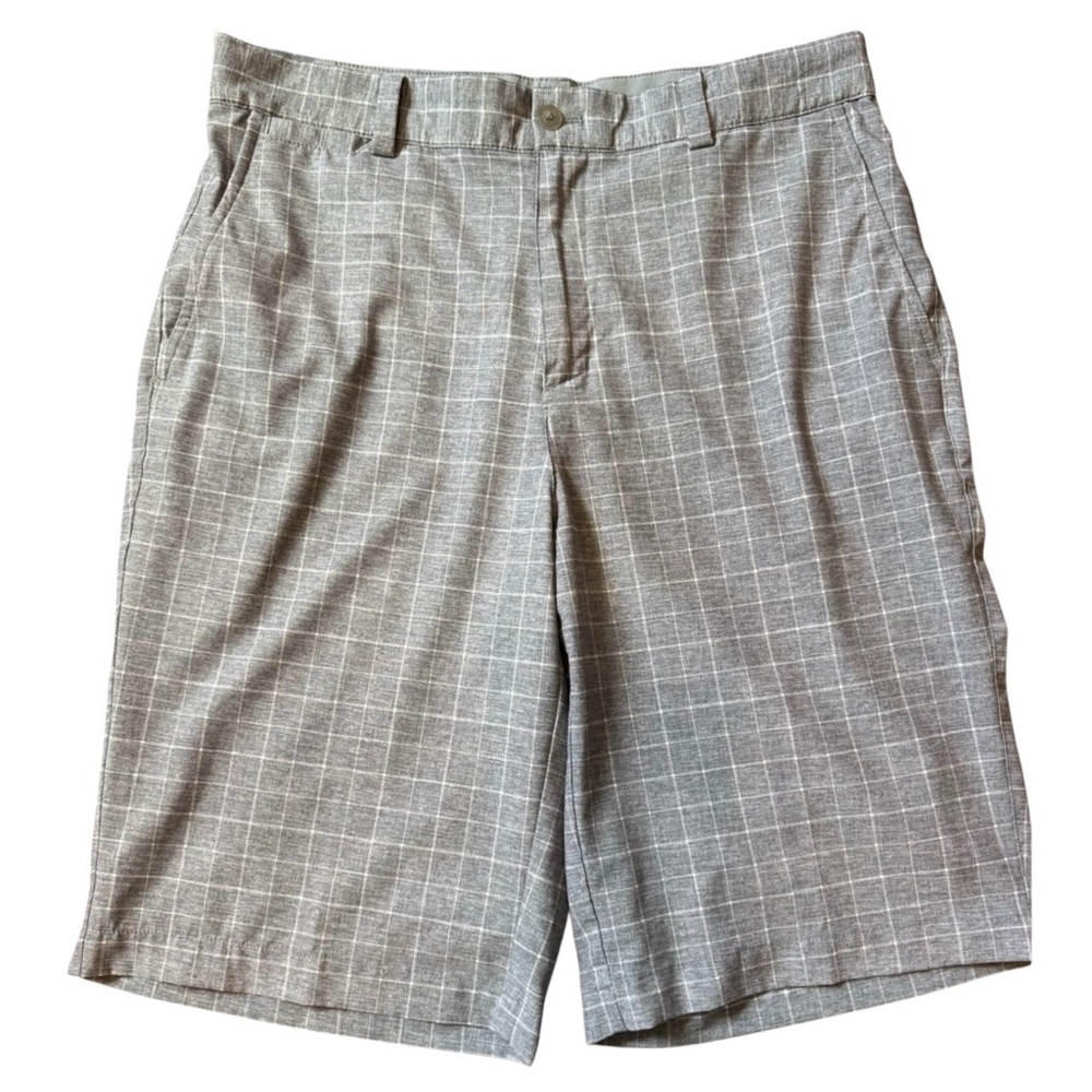 Nike Men's Gray Checkered Shorts Golf or Casual size 30
